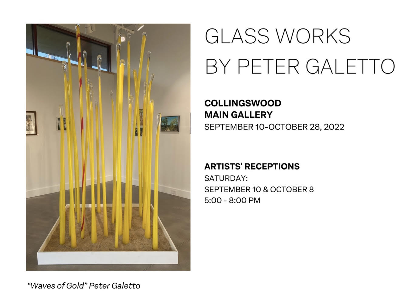 Glass Works By Peter Galetto