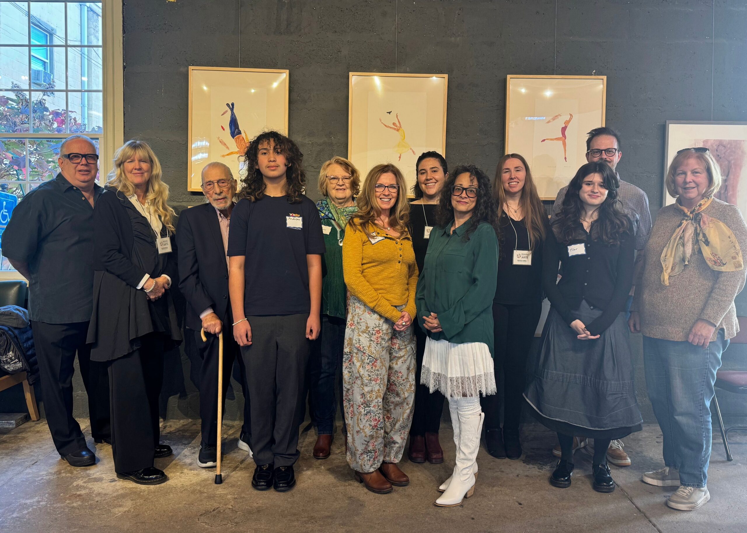 Group of volunteers at a Perkins event